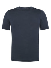 T-Shirt aus Merinowolle - 1001 Total Eclipse - Blau