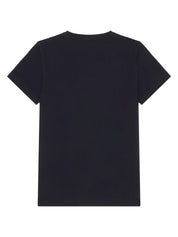 T-Shirt aus Baumwolle - 1300 Black - Schwarz