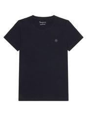 T-Shirt aus Baumwolle - 1300 Black - Schwarz