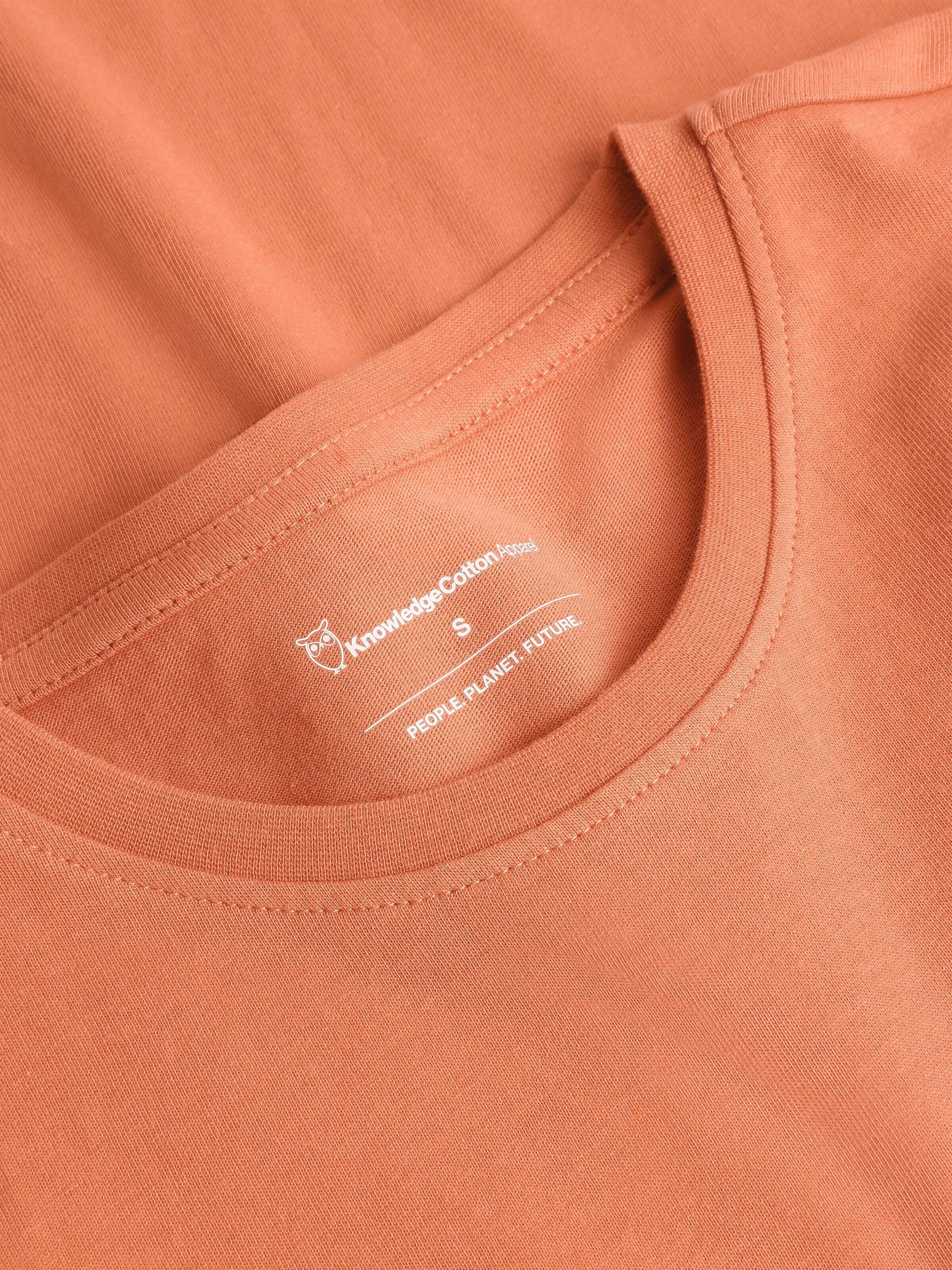 T-Shirt aus Baumwolle - 1481 Langoustino - Orange