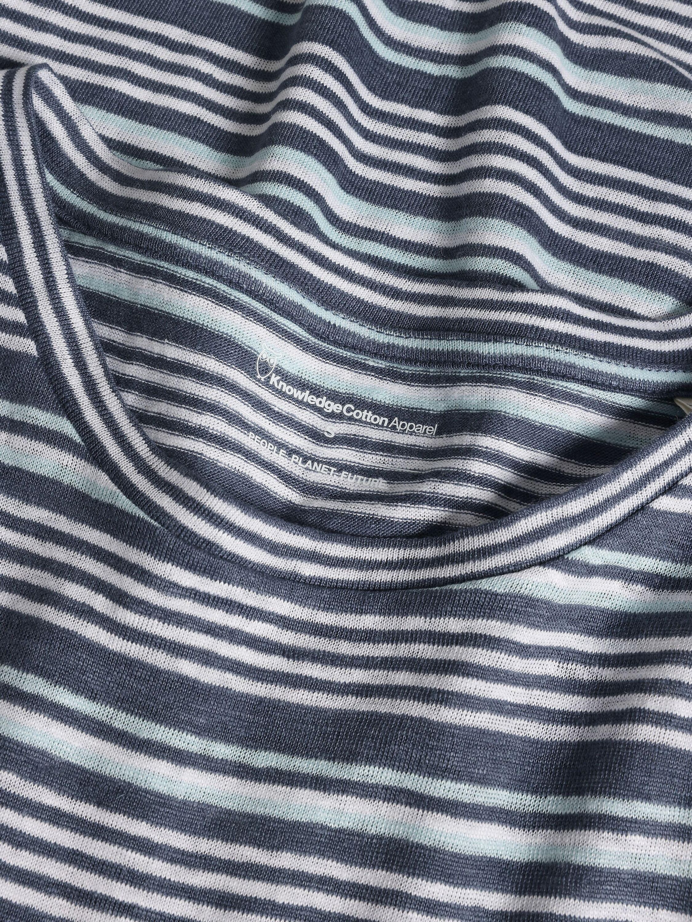 T-Shirt aus Baumwolle - 8021 Blue - Blau