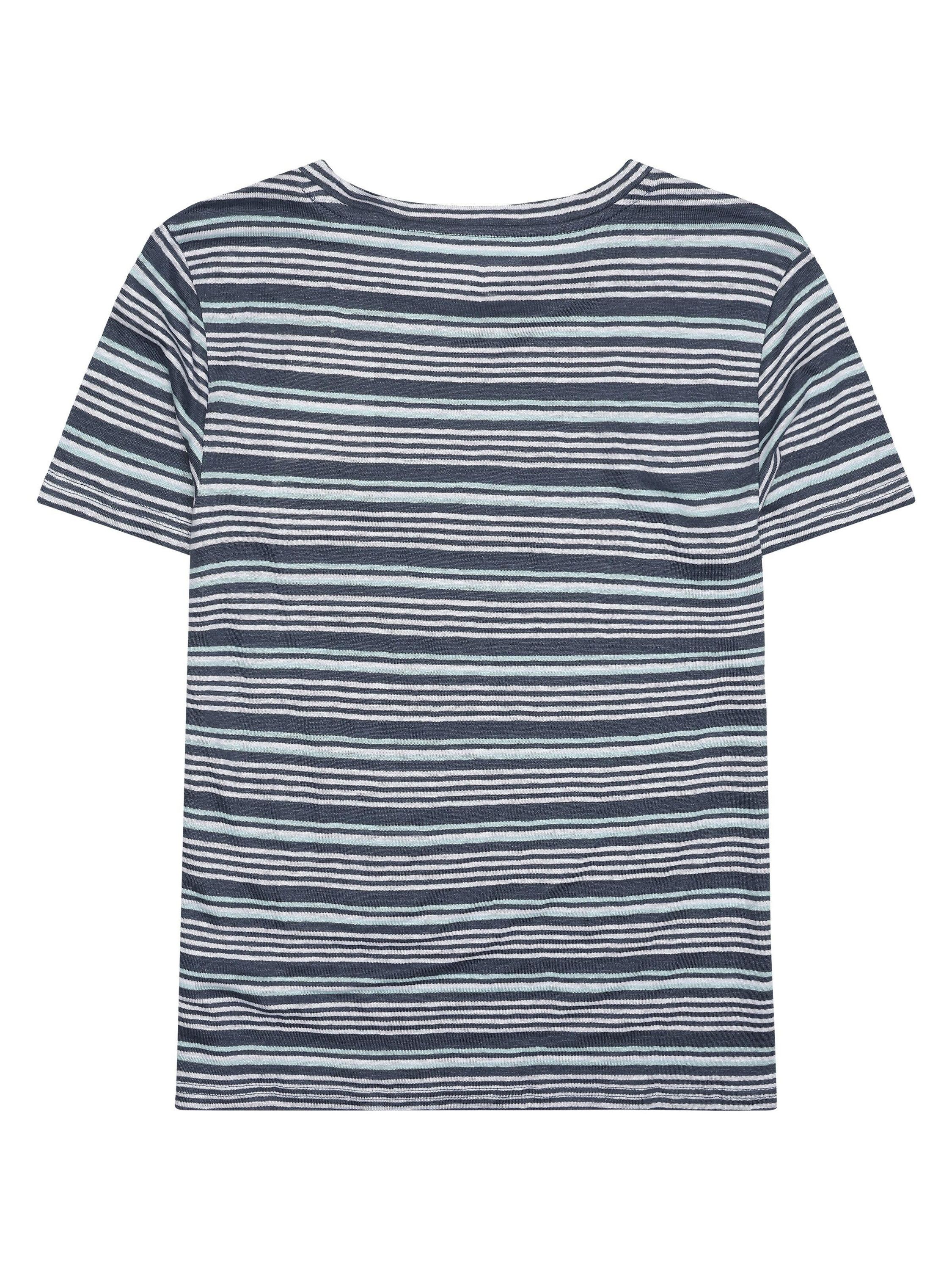 T-Shirt aus Baumwolle - 8021 Blue - Blau