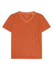 T-Shirt aus Baumwolle - 8025 Red - Orange