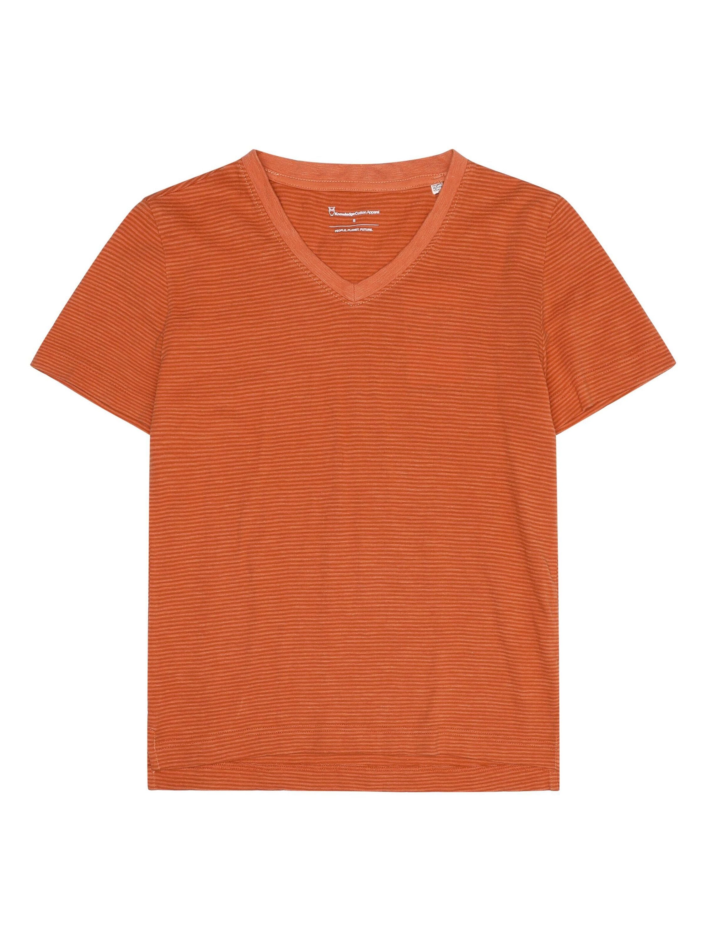 T-Shirt aus Baumwolle - 8025 Red - Orange