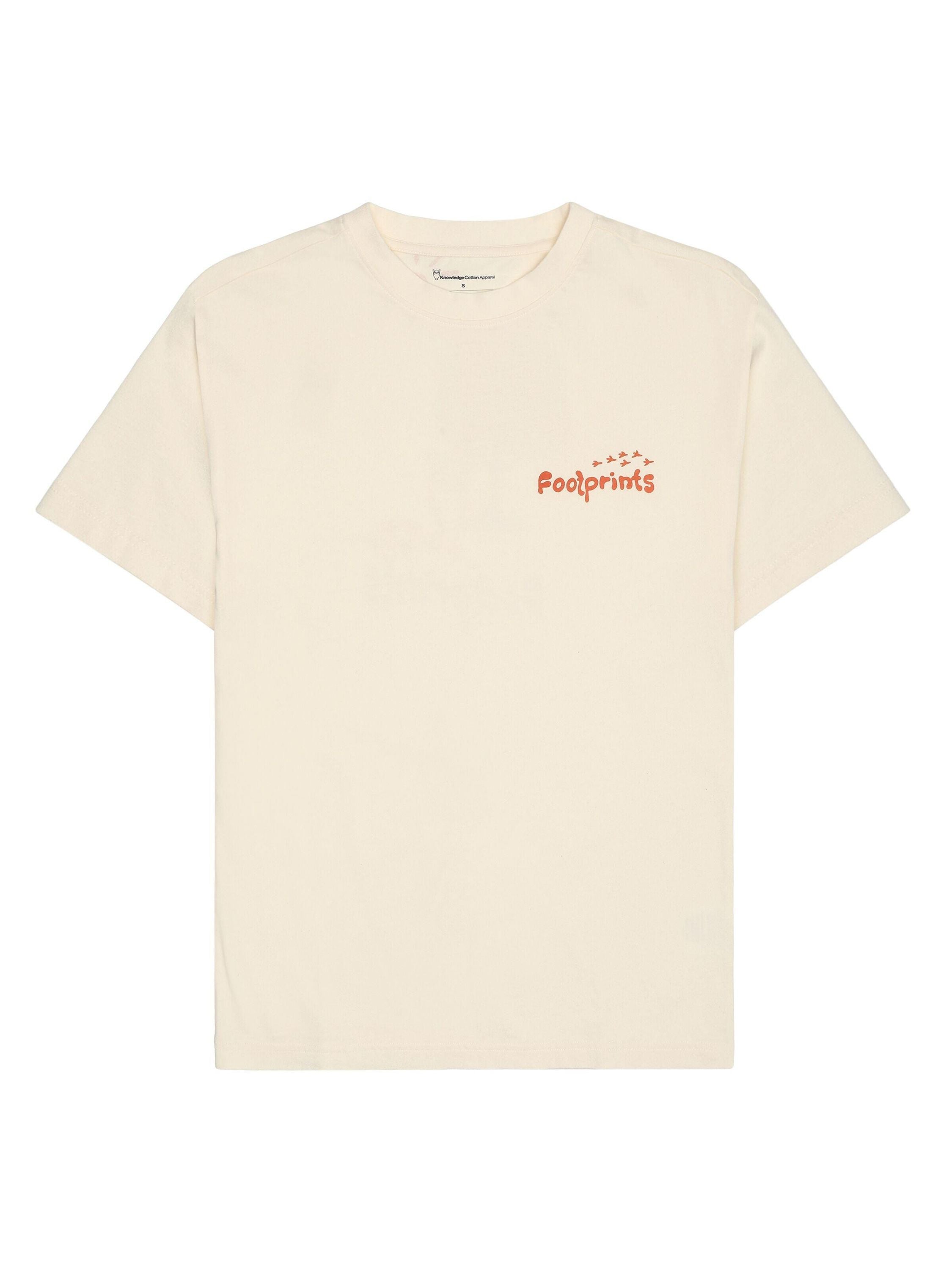 T-Shirt aus Baumwolle - 1387 Egret - Creme