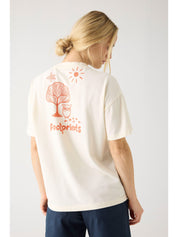 T-Shirt aus Baumwolle - 1387 Egret - Creme