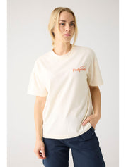 T-Shirt aus Baumwolle - 1387 Egret - Creme