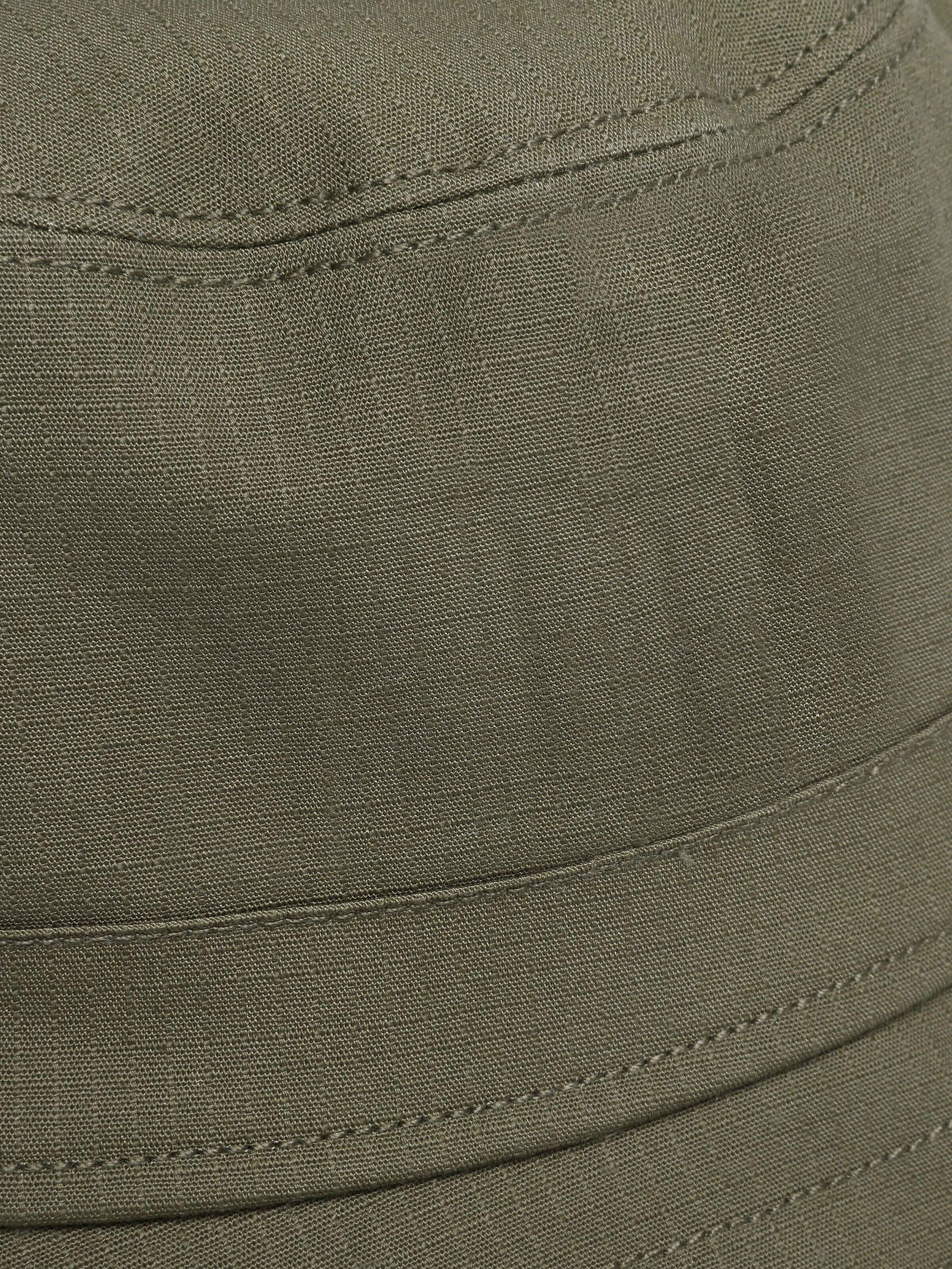 Fischer-Hut aus Baumwolle - 1068 Burned Olive - Grün