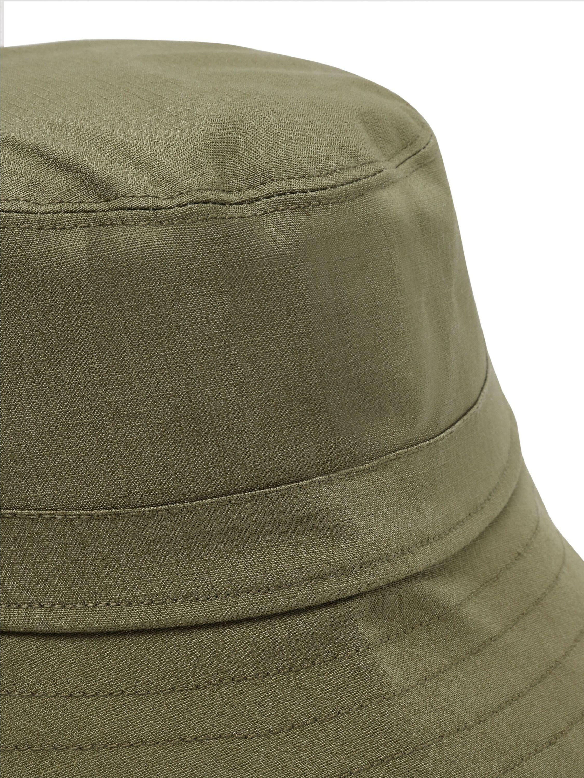 Fischer-Hut aus Baumwolle - 1068 Burned Olive - Grün