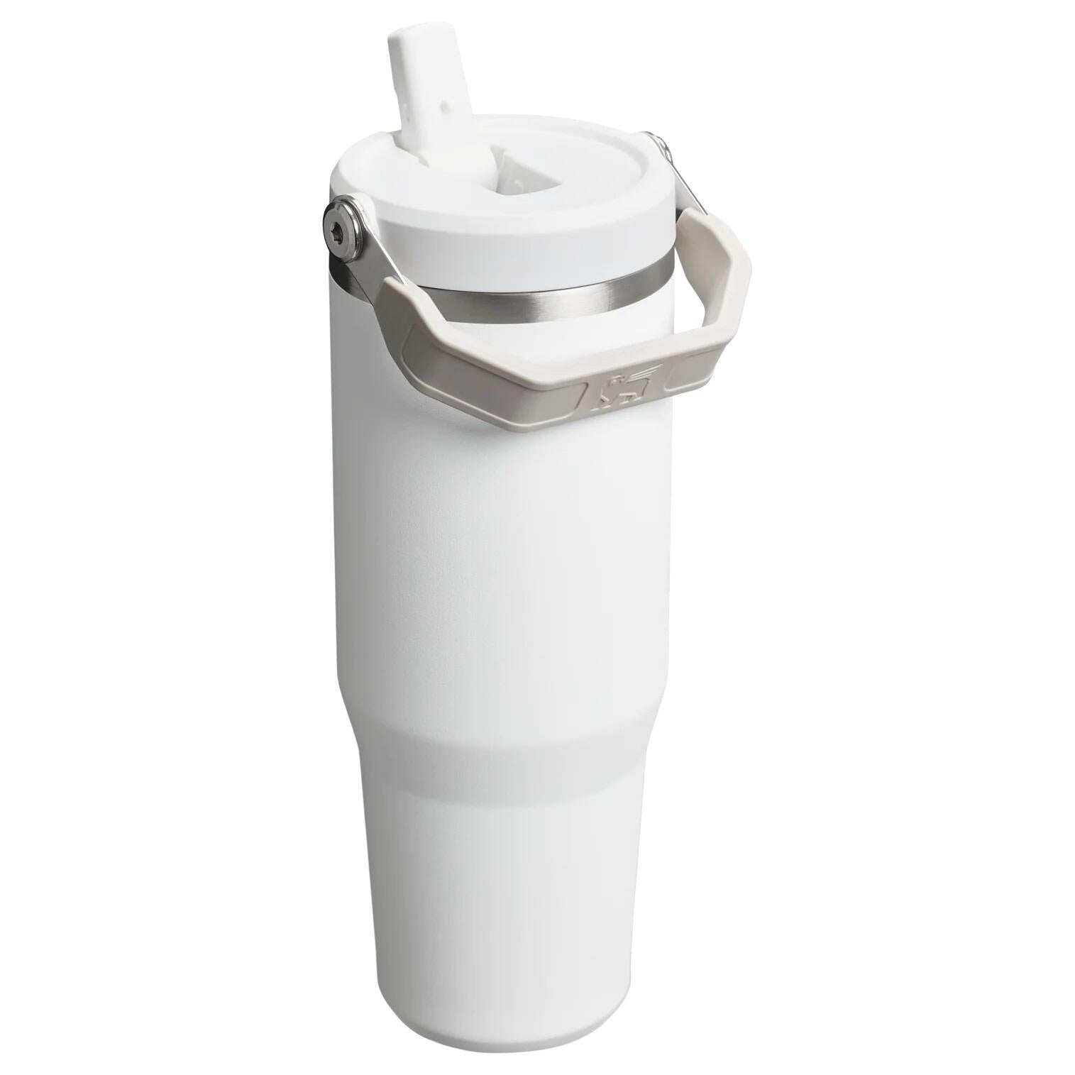 Thermoflasche ICEFLOW FLIP STRAW TUMBLER 0.89 L - Frost - Weiß