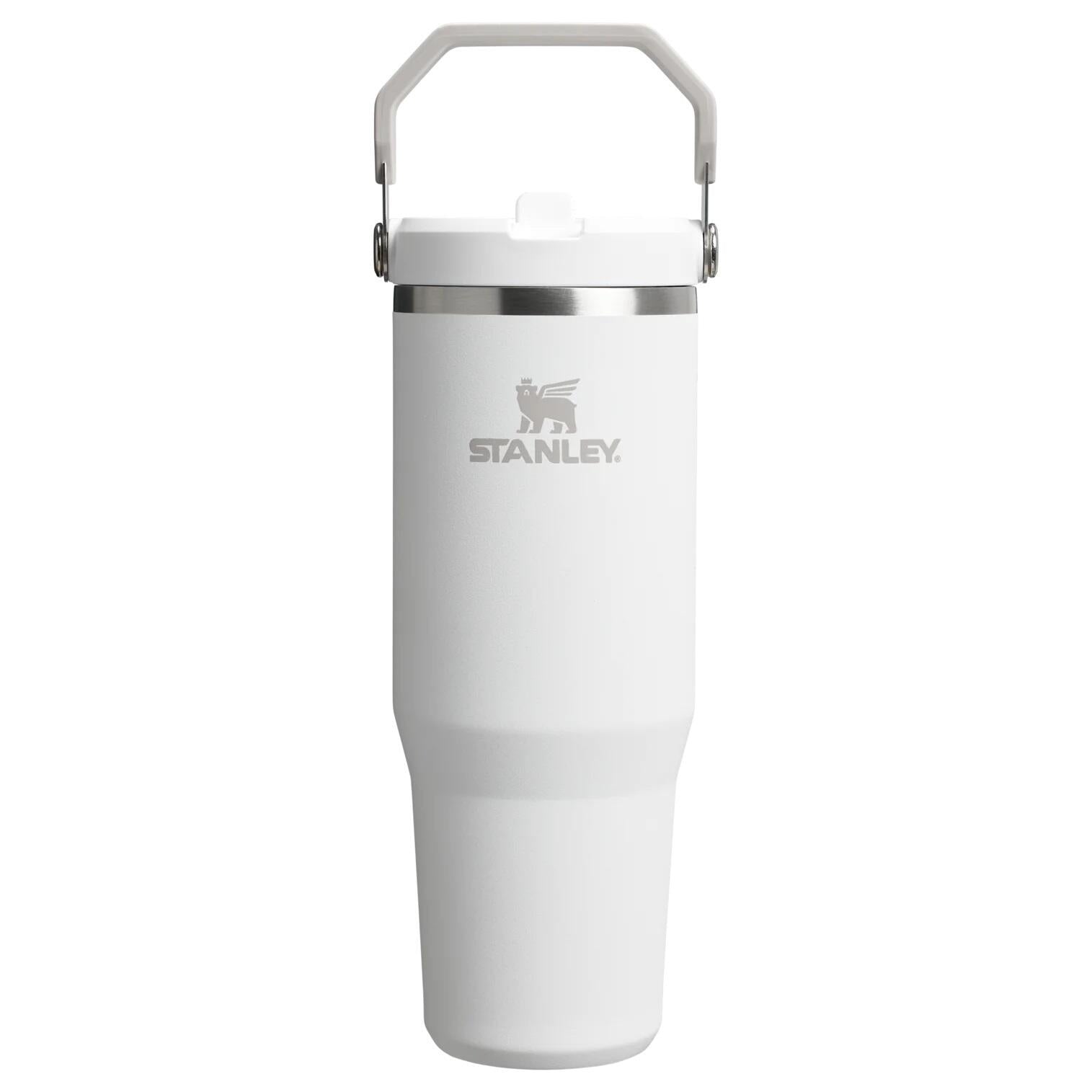 Thermoflasche ICEFLOW FLIP STRAW TUMBLER 0.89 L - Frost - Weiß