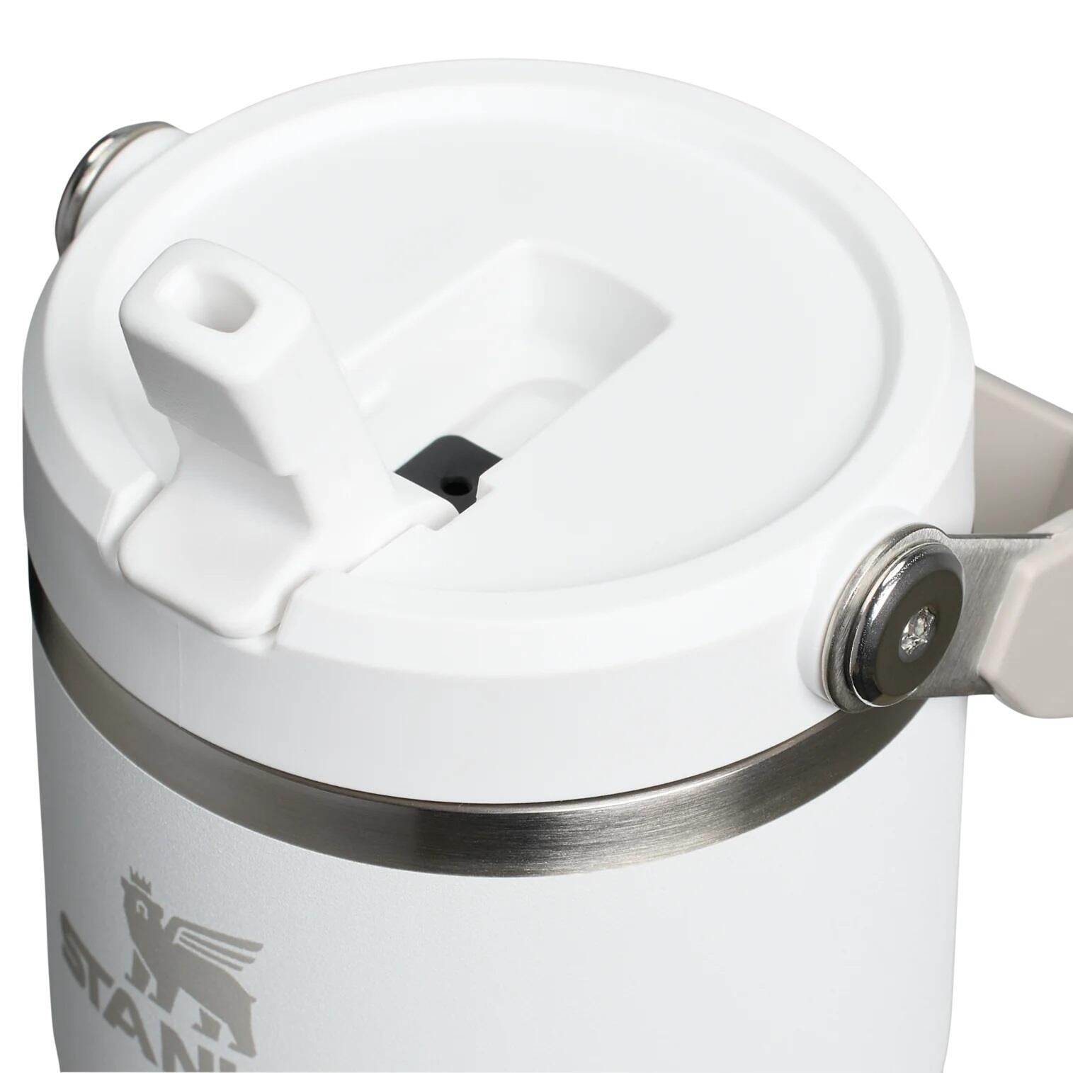 Thermoflasche ICELOW FLIP STRAW TUMBLER 0.6 L - Frost - Weiß