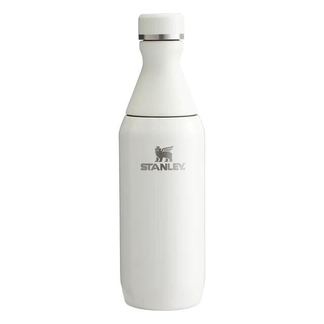 Thermoflasche All Day Slim Bottle 0,35 L - Cream Gloss - Weiß