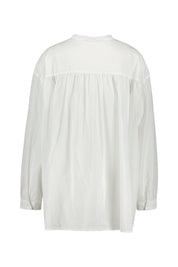 Schlupfbluse Bruna Loose Fit - White - Weiß