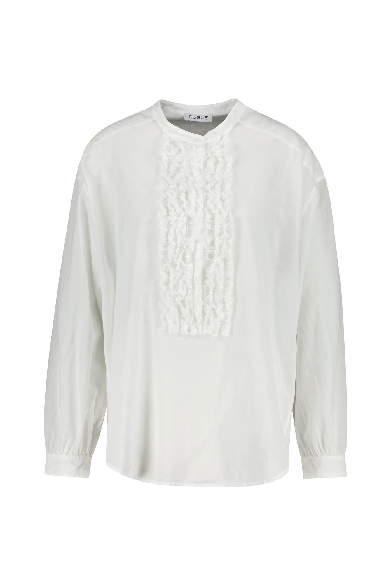 Schlupfbluse Bruna Loose Fit - White - Weiß