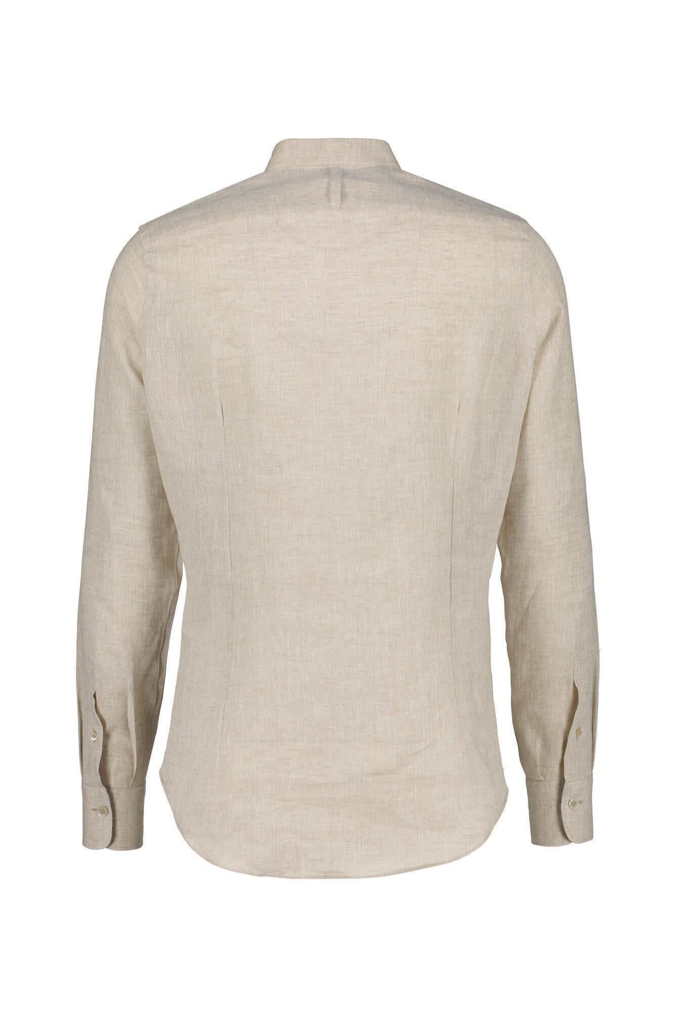 Leinenhemd Slim Fit - 02 Sabbia - Beige