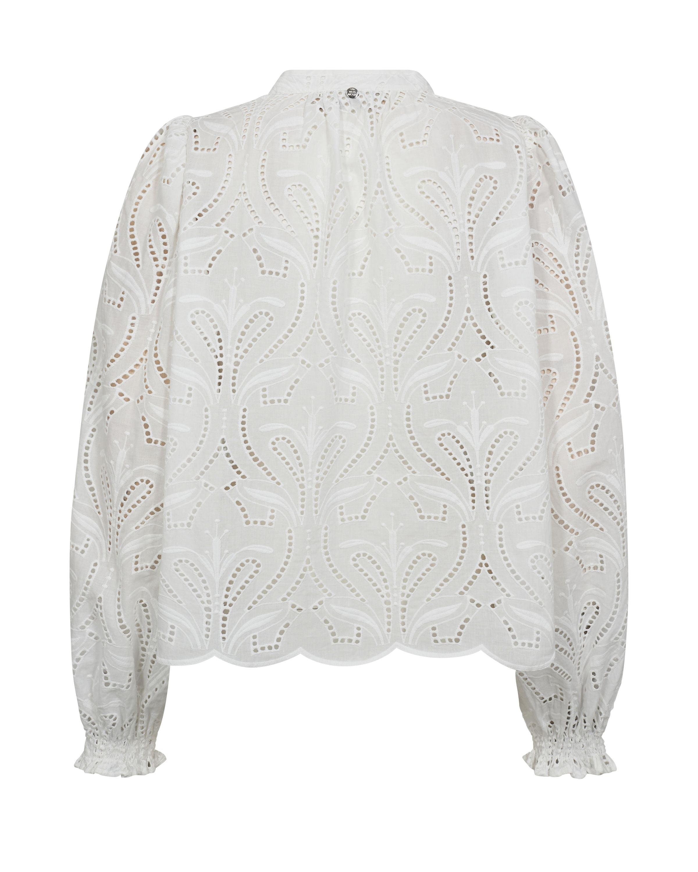 Schlupfbluse aus Bio-Baumwolle - 101 White - Weiß