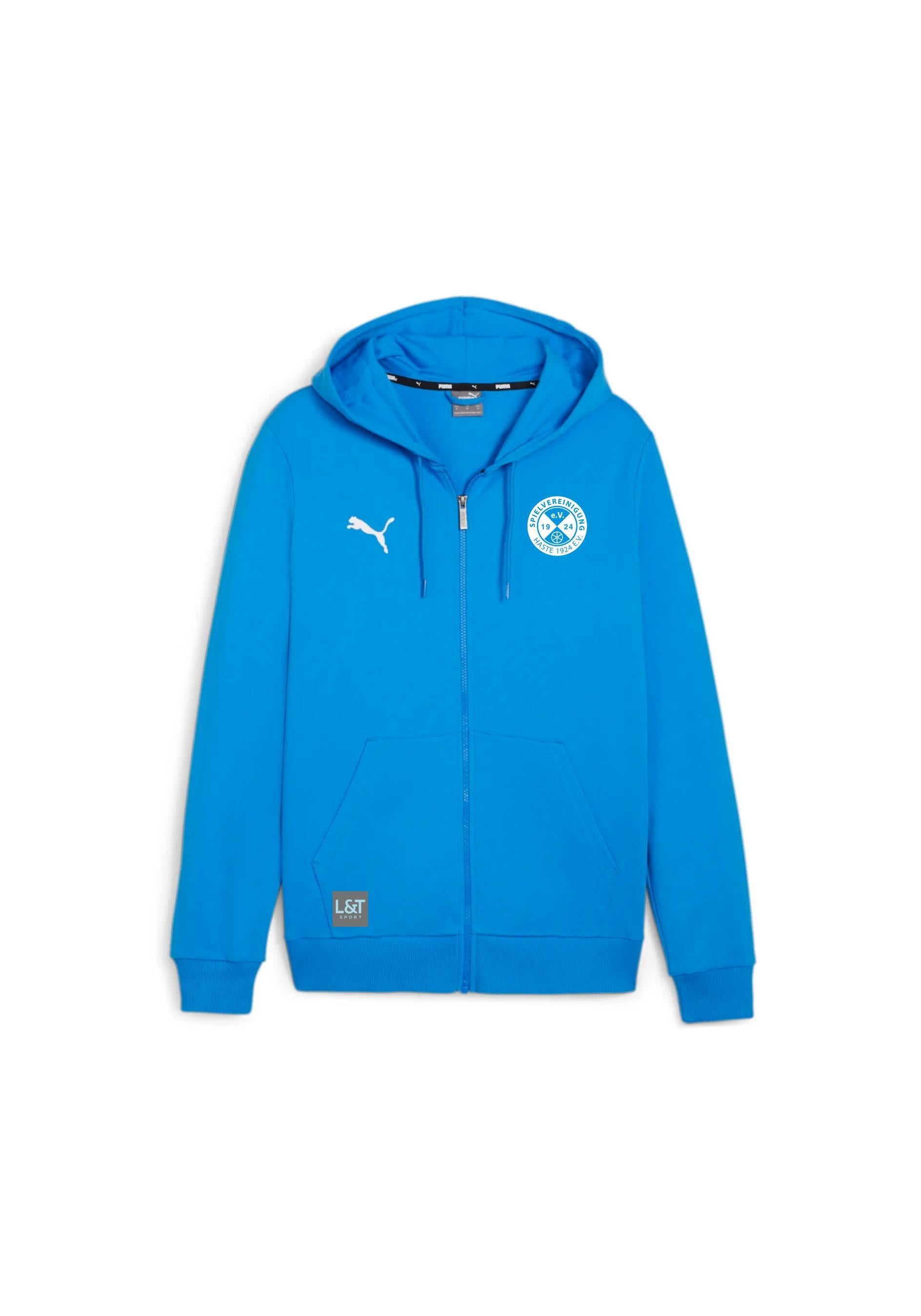 Herren SPVG Haste Hoody - 002-IGNITE BLUE-PUMA WHITE - Blau
