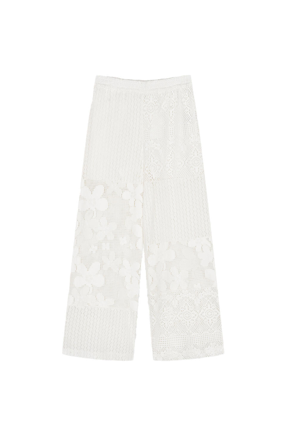 Hose Ackee Lace - Offwhite - Weiß