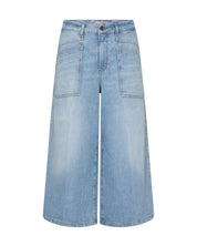 Jeans SAGAI Culotte - 406 Light Blue - Blau