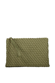 Clutch MARREA - Dark Olivia - Khaki