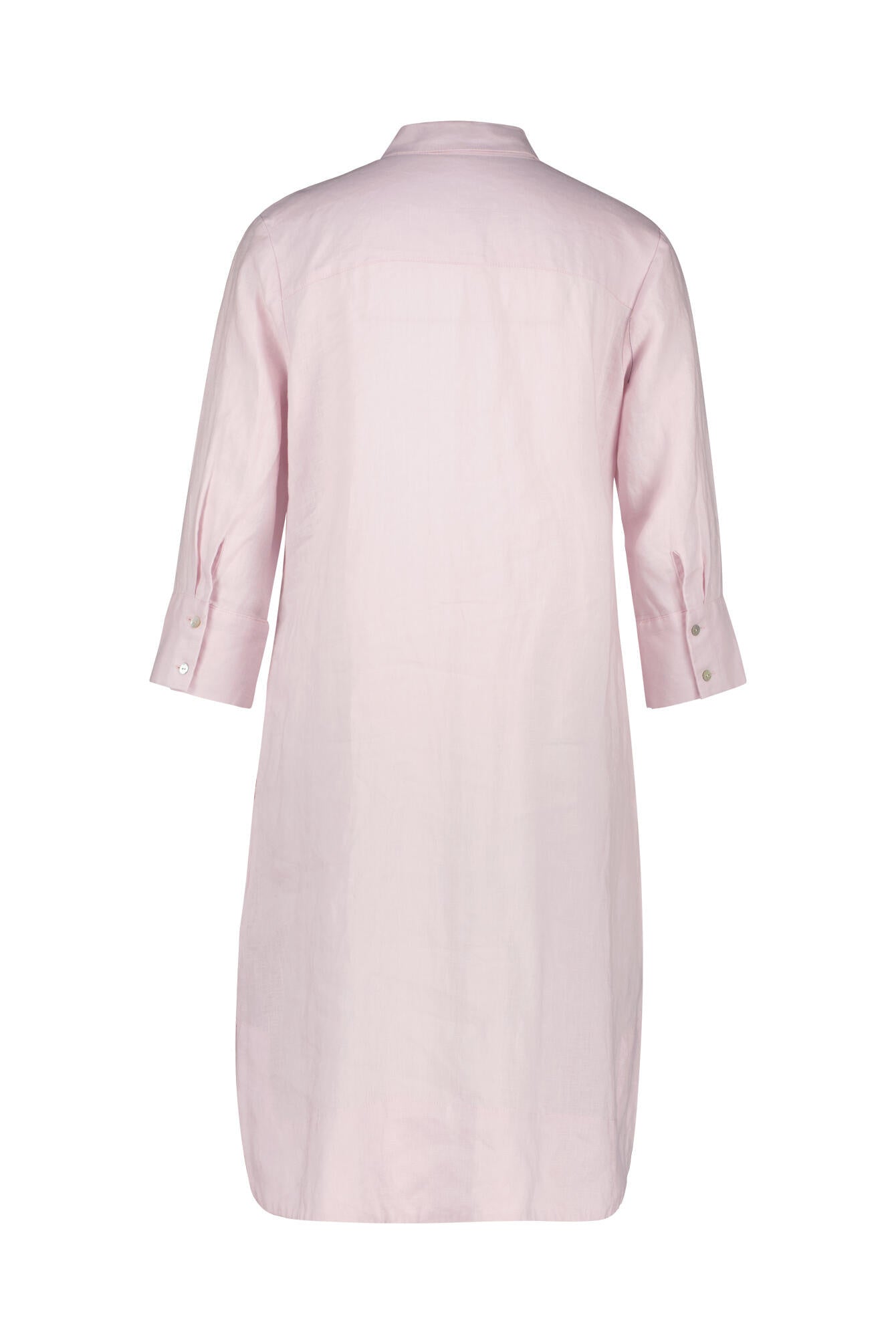 Leinenkleid Midi - Rose - Rosa