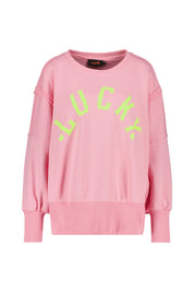 Sweatshirt aus Baumwolle - 17 Rose - Pink