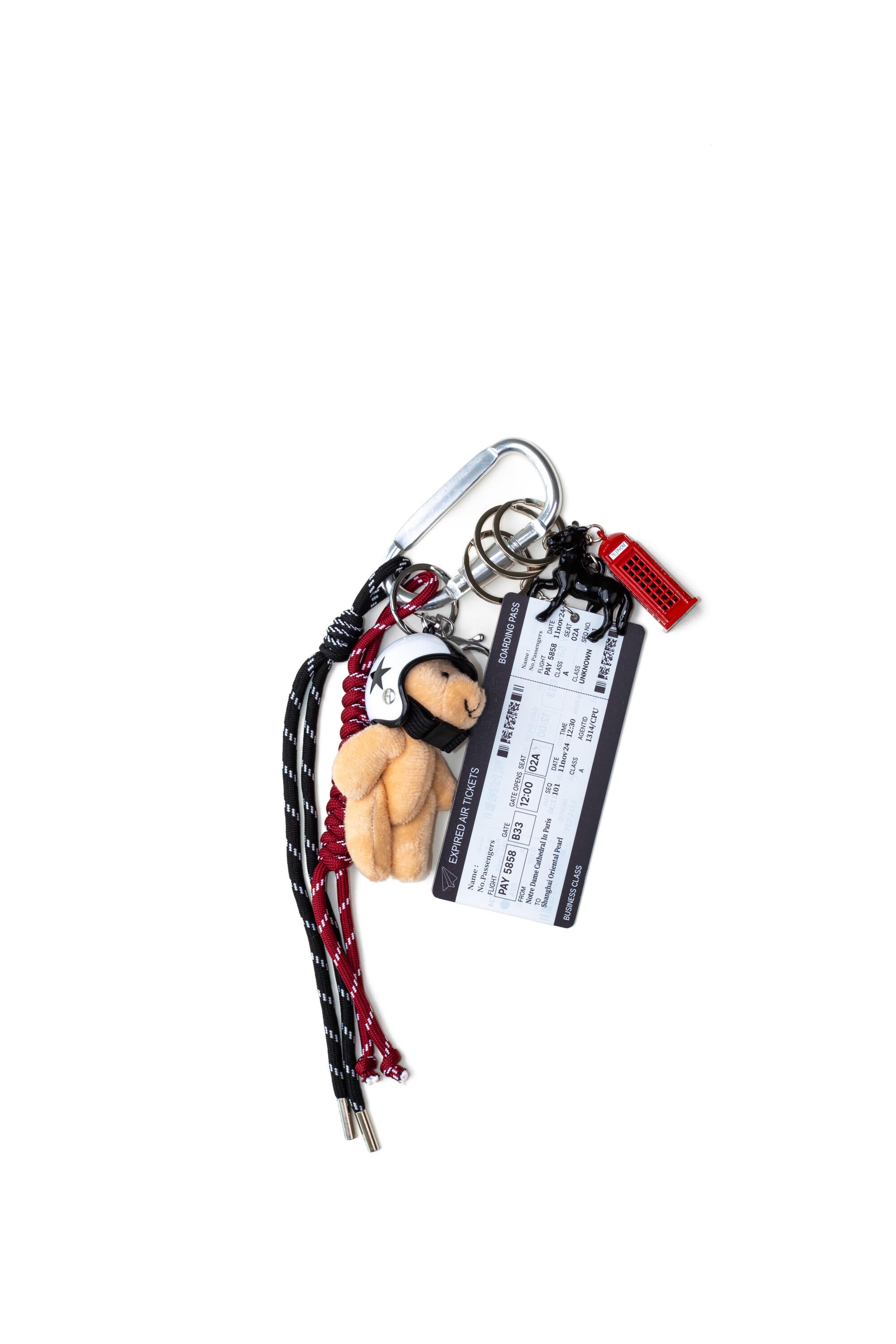 Anhänger TRAVEL BEAR - ka - Mehrfarbig