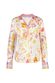 Seidenbluse floral - 252061 Gigi Multi - Mehrfarbig
