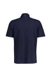 Poloshirt aus Baumwolle - 9200 - Blau