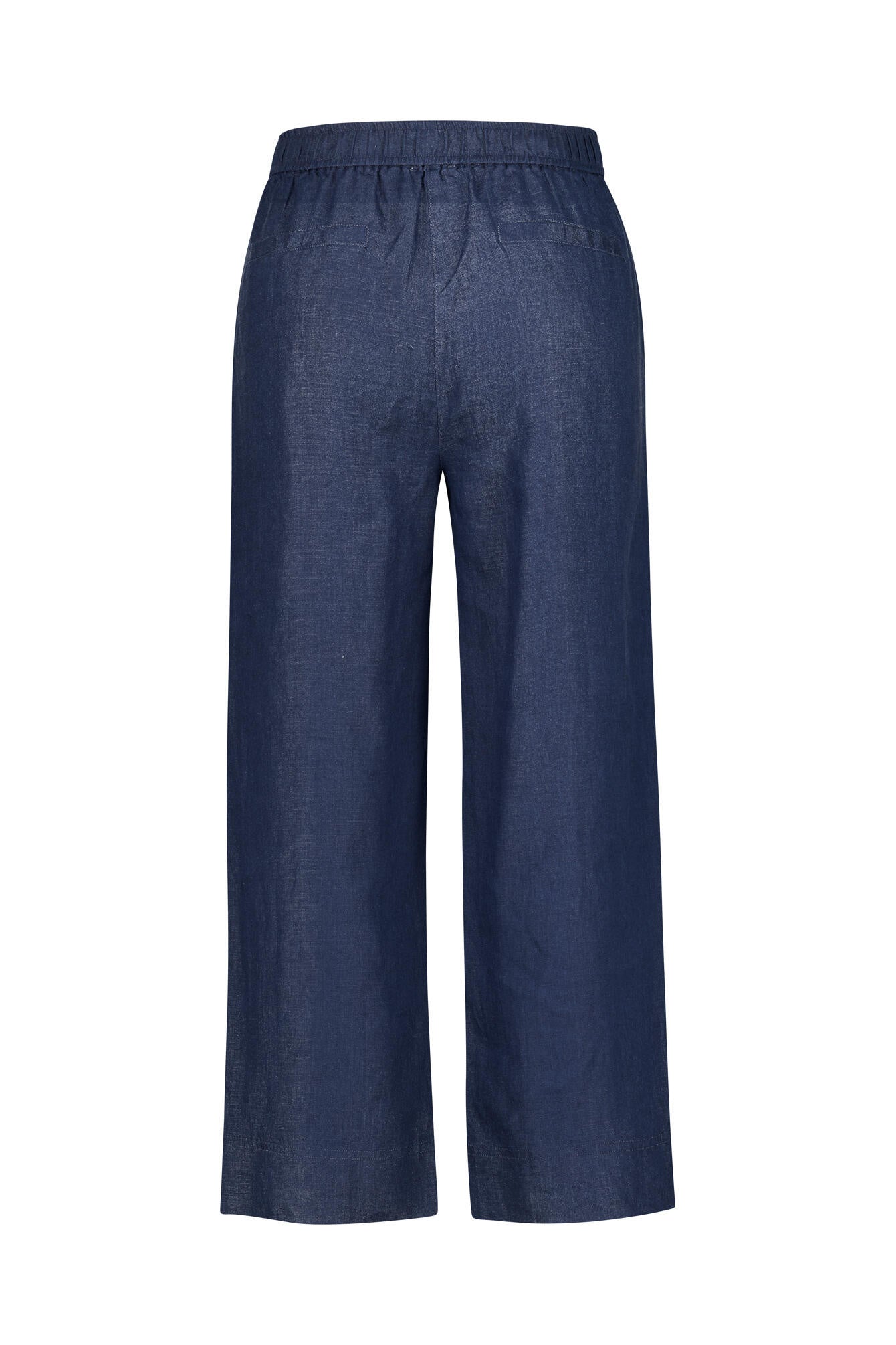 Leinenhose Relaxed Fit - Navy - Blau