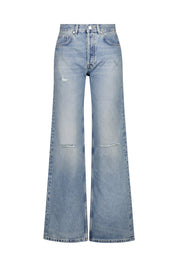 Jeans HUGH Wide Leg - Washed Blue - Blau