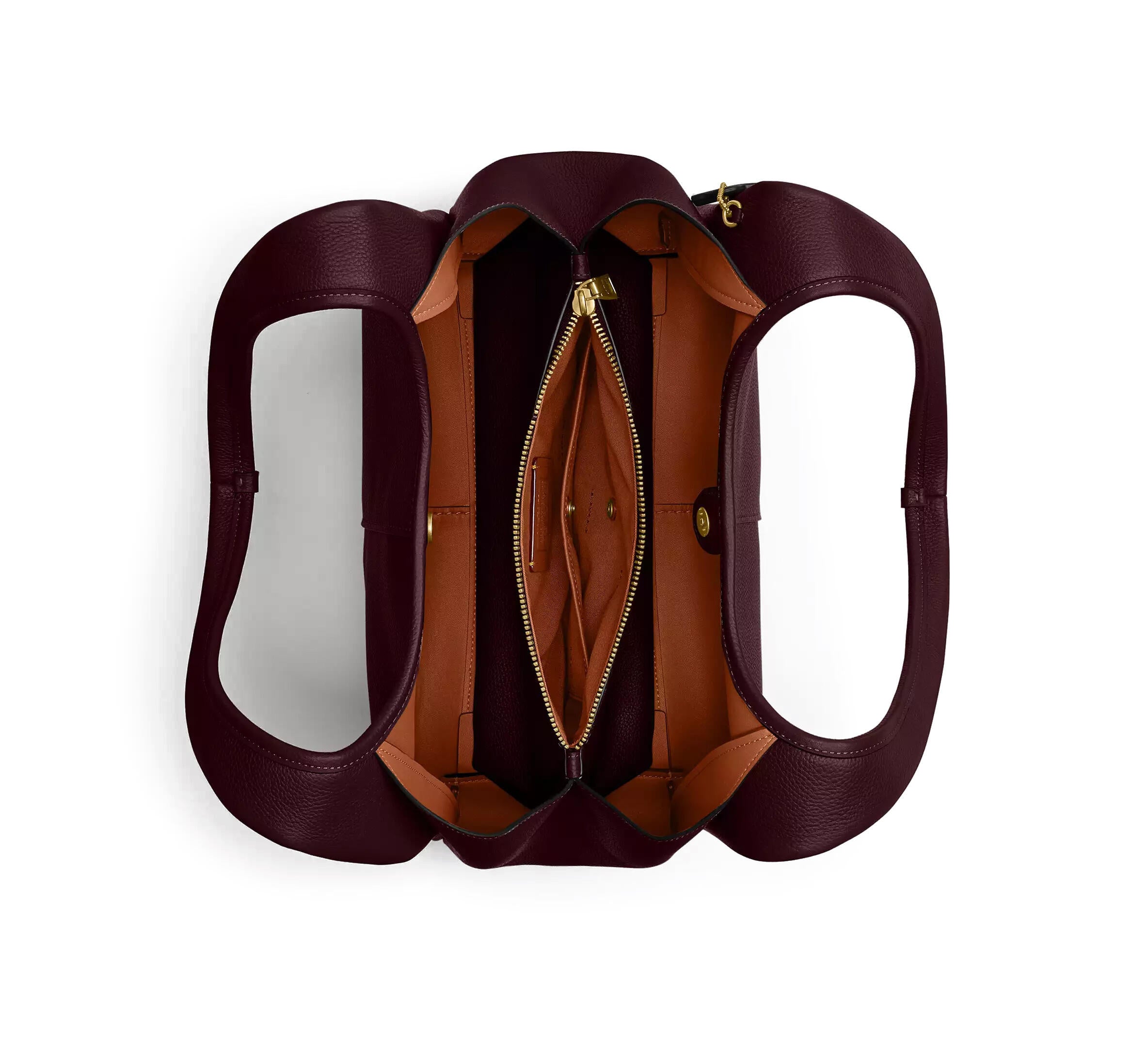 Schultertasche LANA - Merlot - Rot