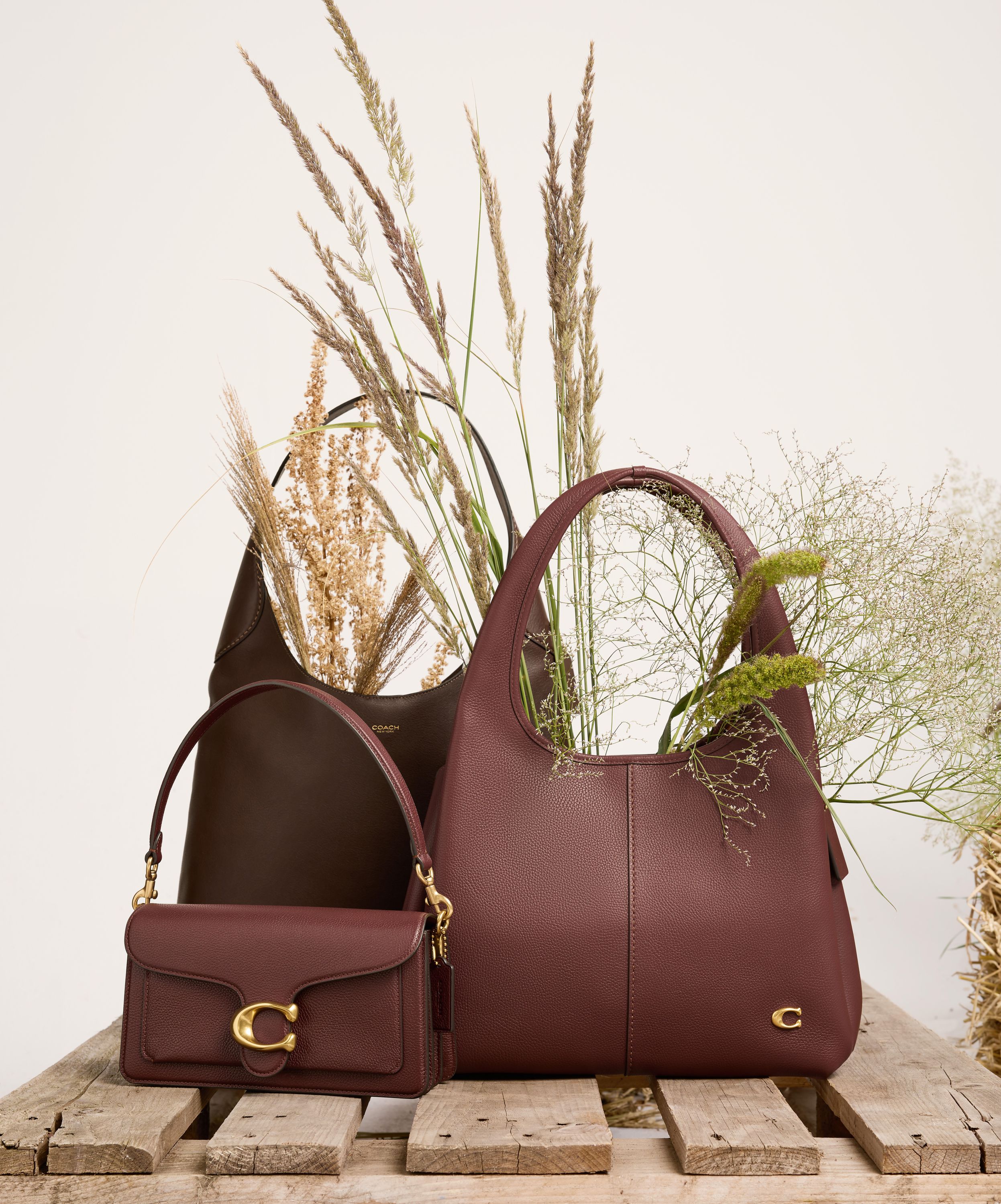 Schultertasche BROOKLYN 39 - Maple - Braun