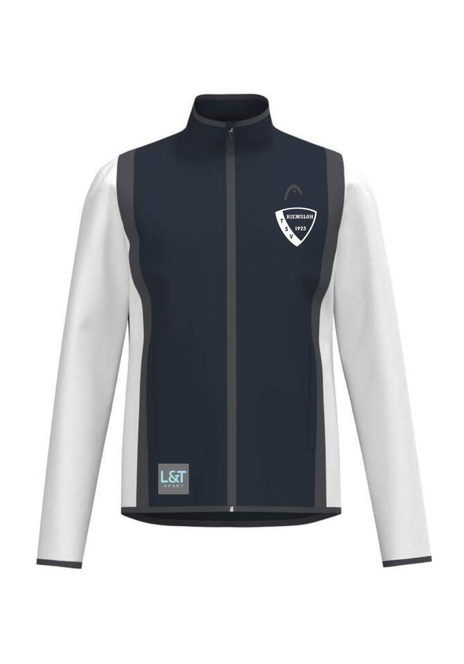 Herren TSV Riemsloh Trainingsjacke - NVWH-navy / white - Blau