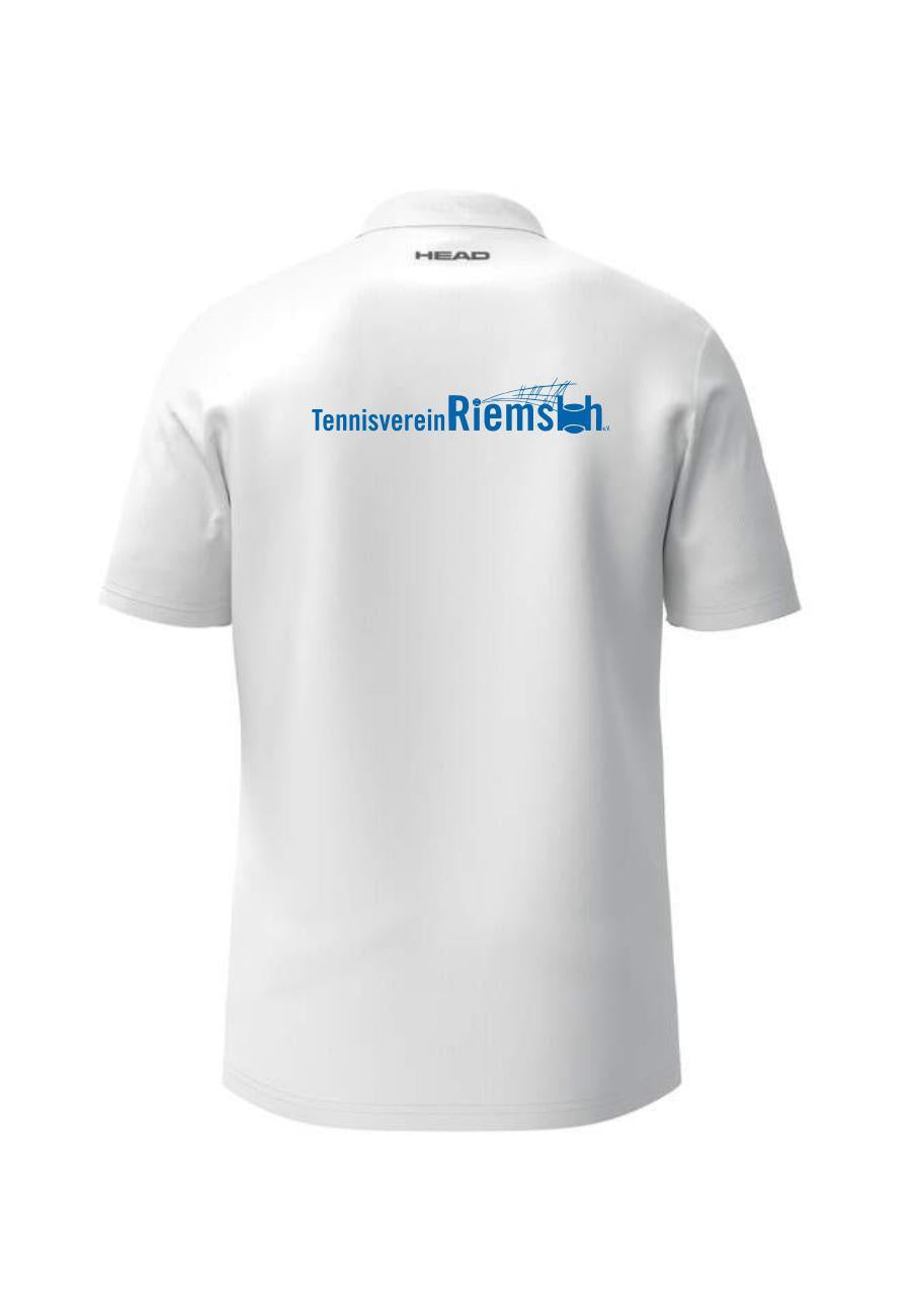 Damen TSV Riemsloh Polo - WH-white - Weiß