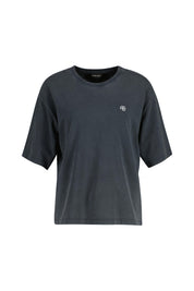 T-Shirt RUDY aus Baumwolle - Washed Black - Grau