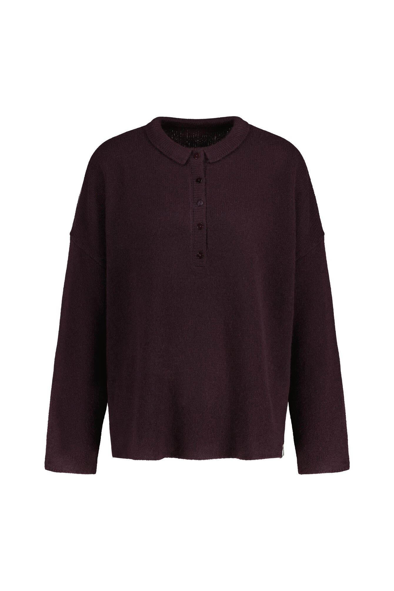 Strickpullover aus Kaschmir - Rome - Violett