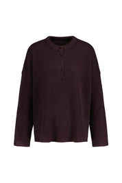 Strickpullover aus Kaschmir - Rome - Violett