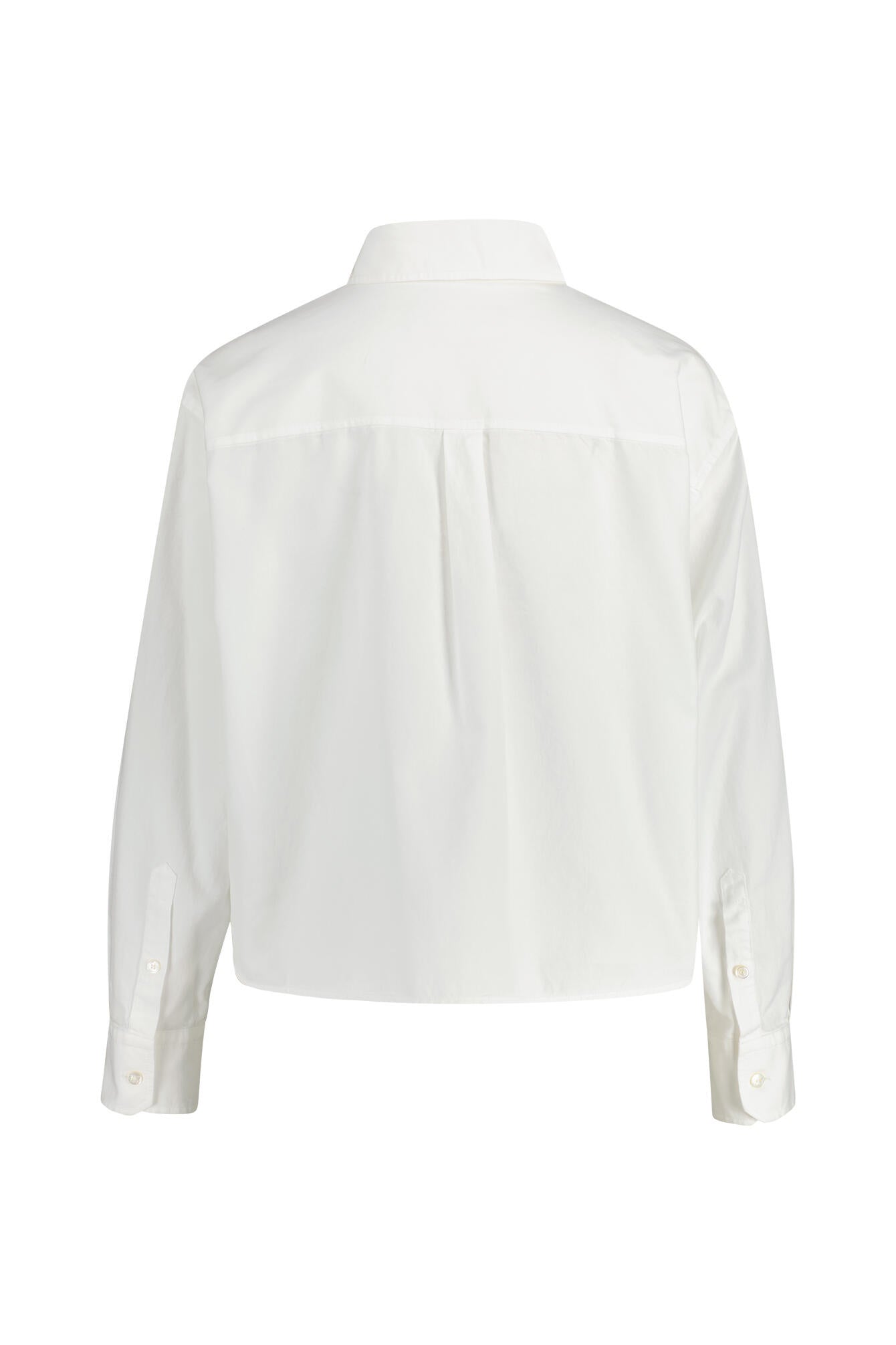 Hemdbluse NUORO aus Baumwolle - 001 - Weiß