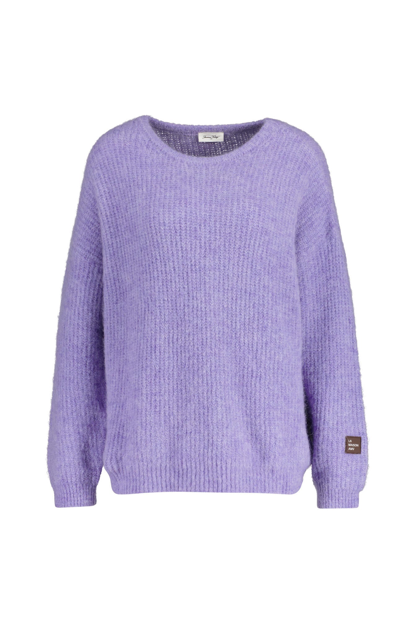 Strickpullover aus Wollmix - Lavande Past - Violett