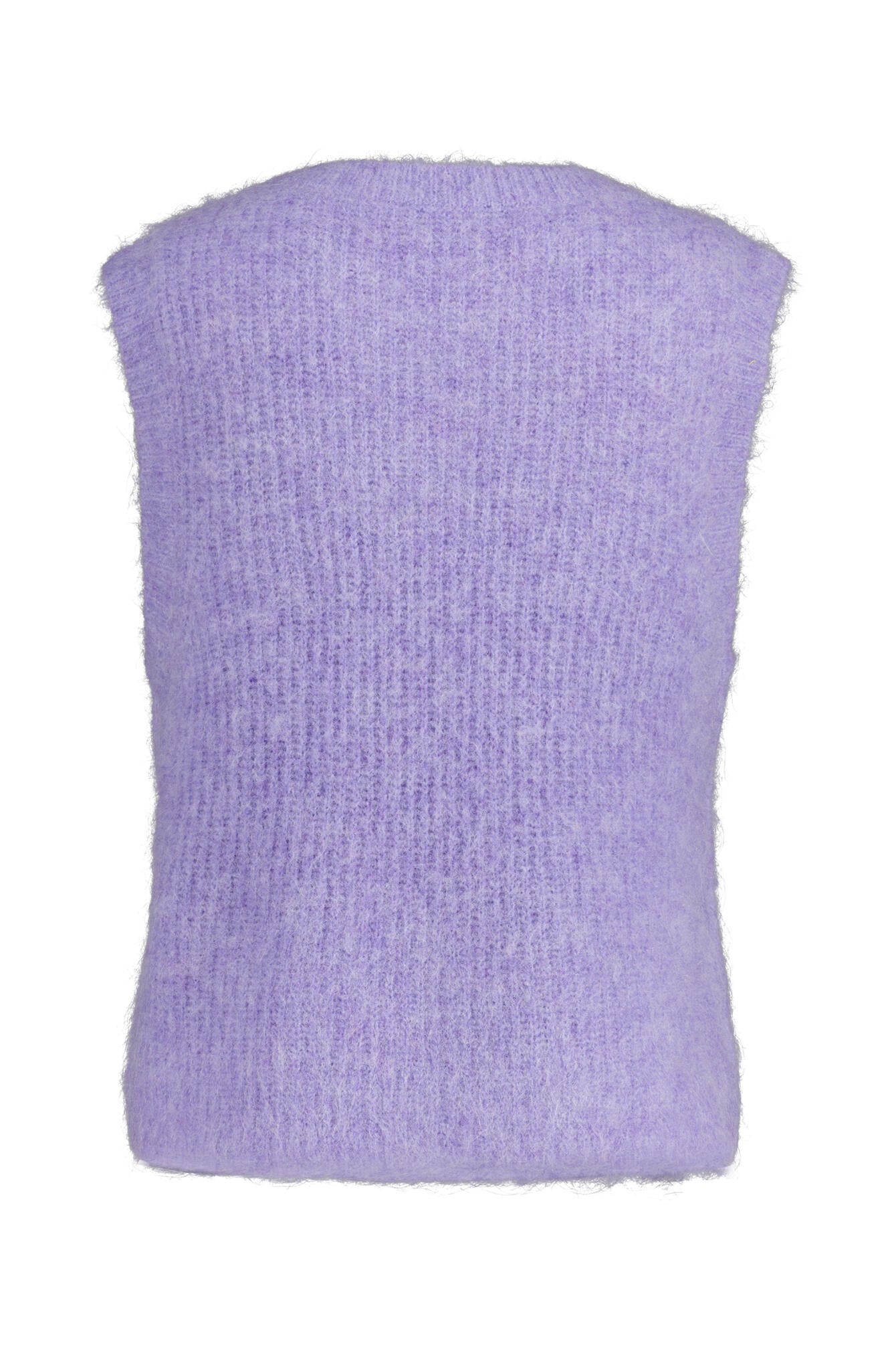Strickweste aus Wollmix - Lavande Past - Violett
