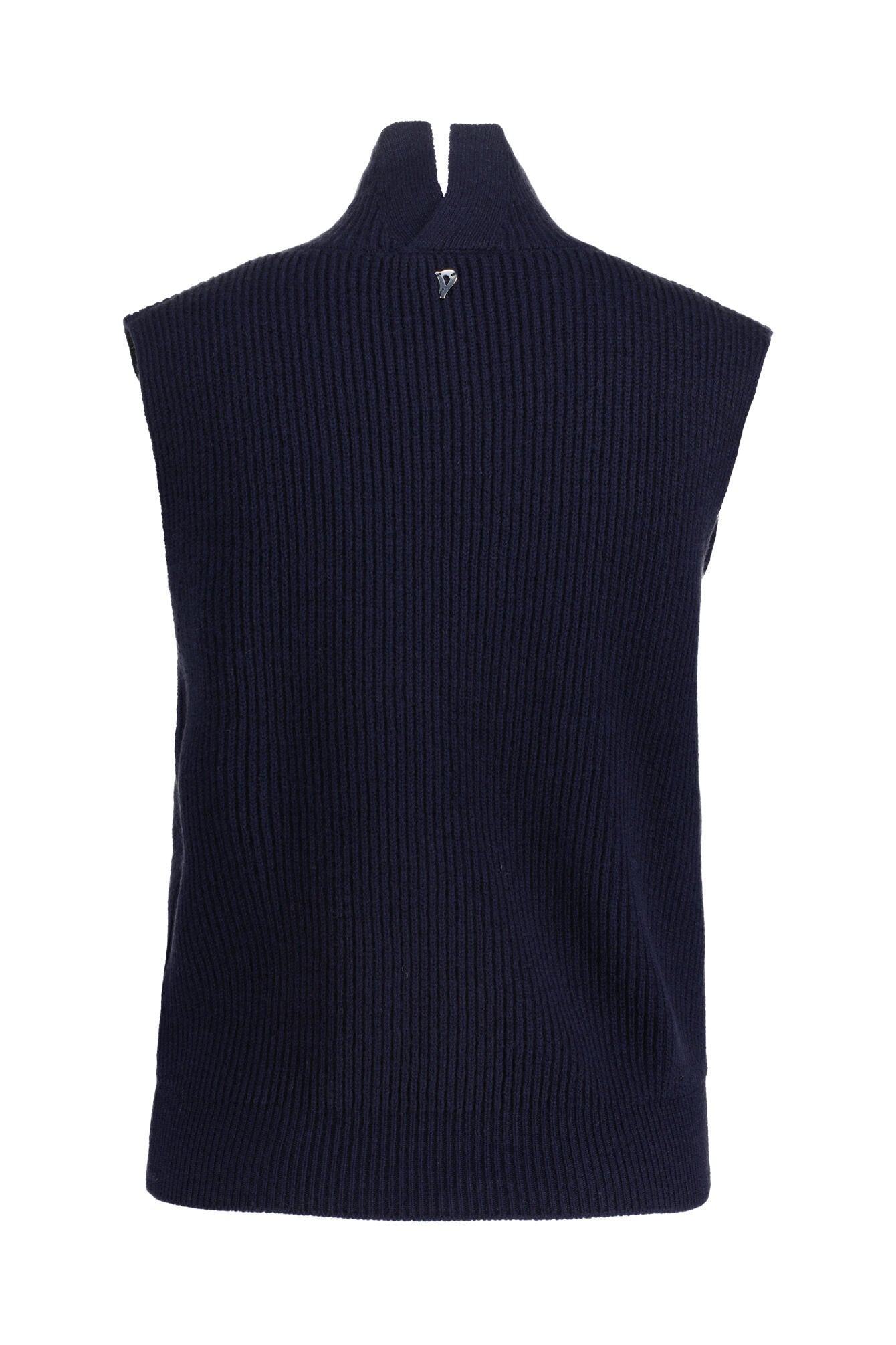 Ärmelloser Pullover - 920 - Blau