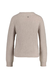 Strickpullover aus Wolle - 026 - Grau