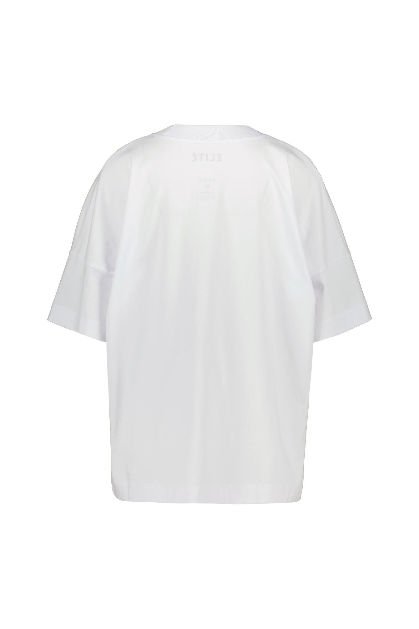 T-Shirt oversized aus Baumwolle - Wht - Weiß