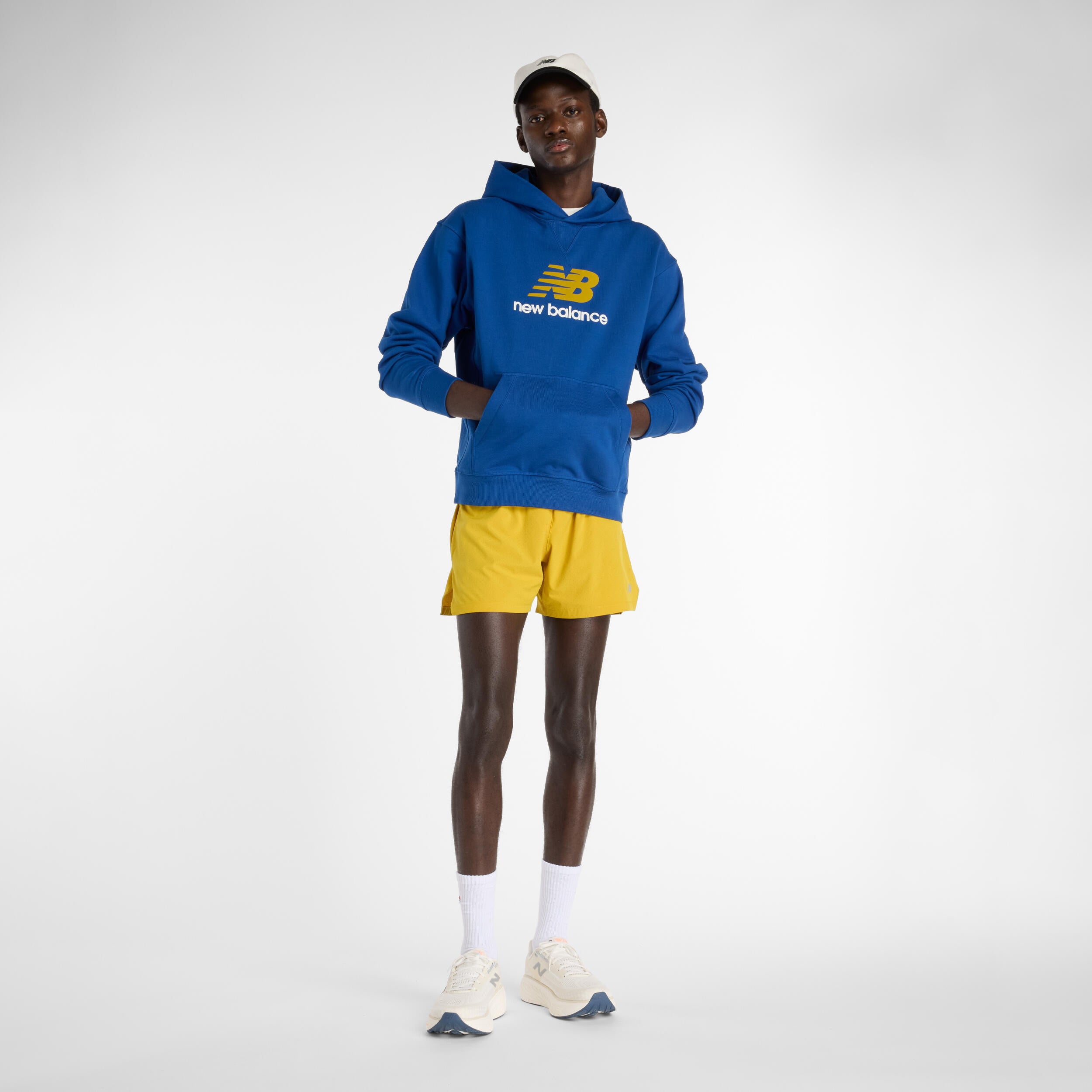 Sweathoodie aus Baumwolle - GAB - Blau