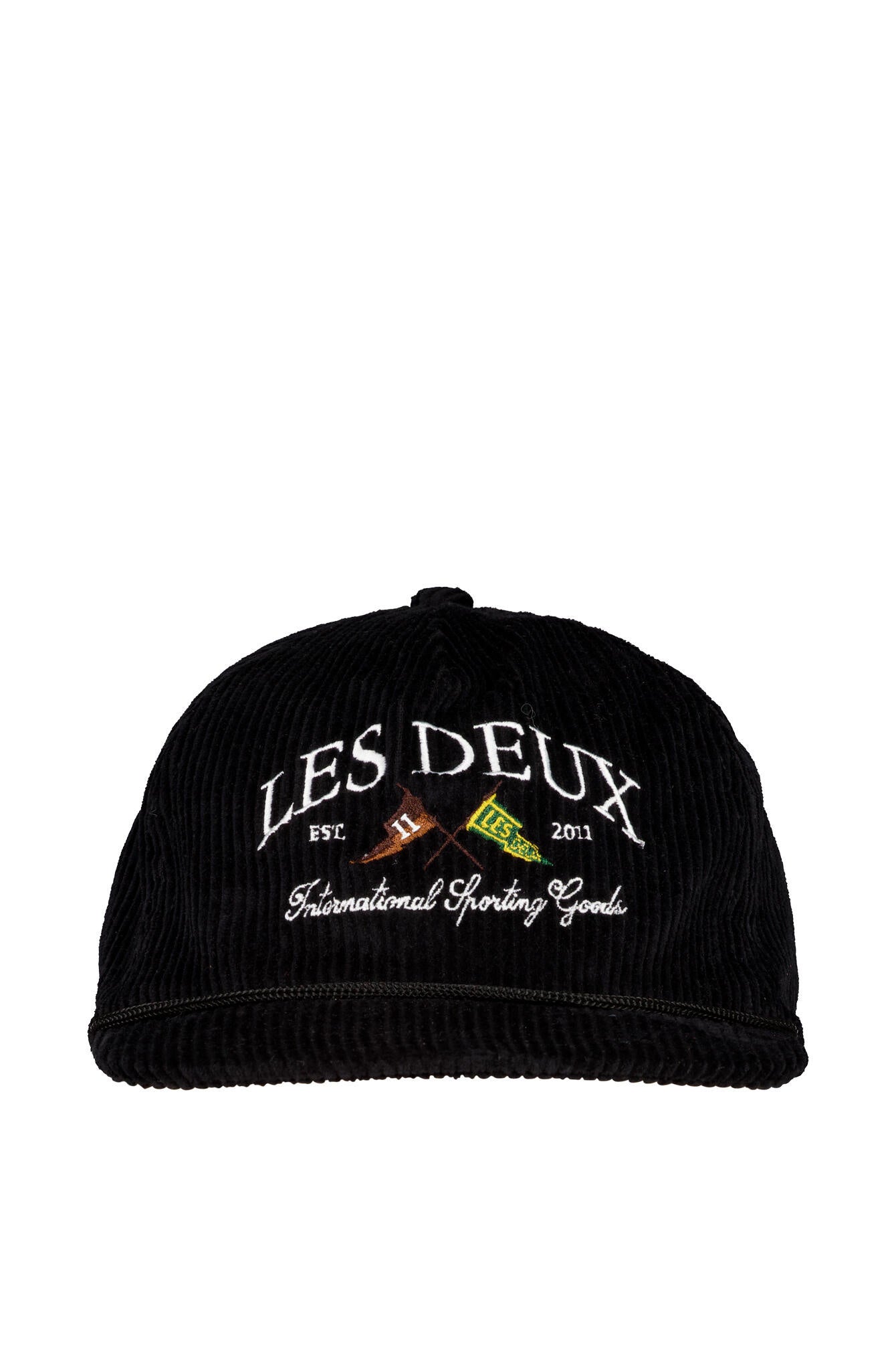 Cord-Cap - 100 Black - Schwarz