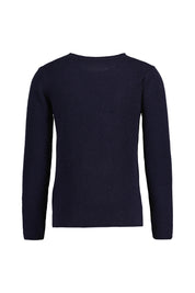 Strickpullover aus Kaschmir - 0023 - Blau