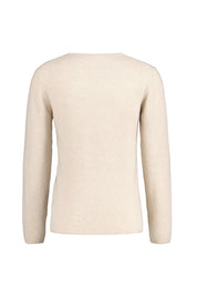 Strickpullover aus Kaschmir - 0036 - Beige