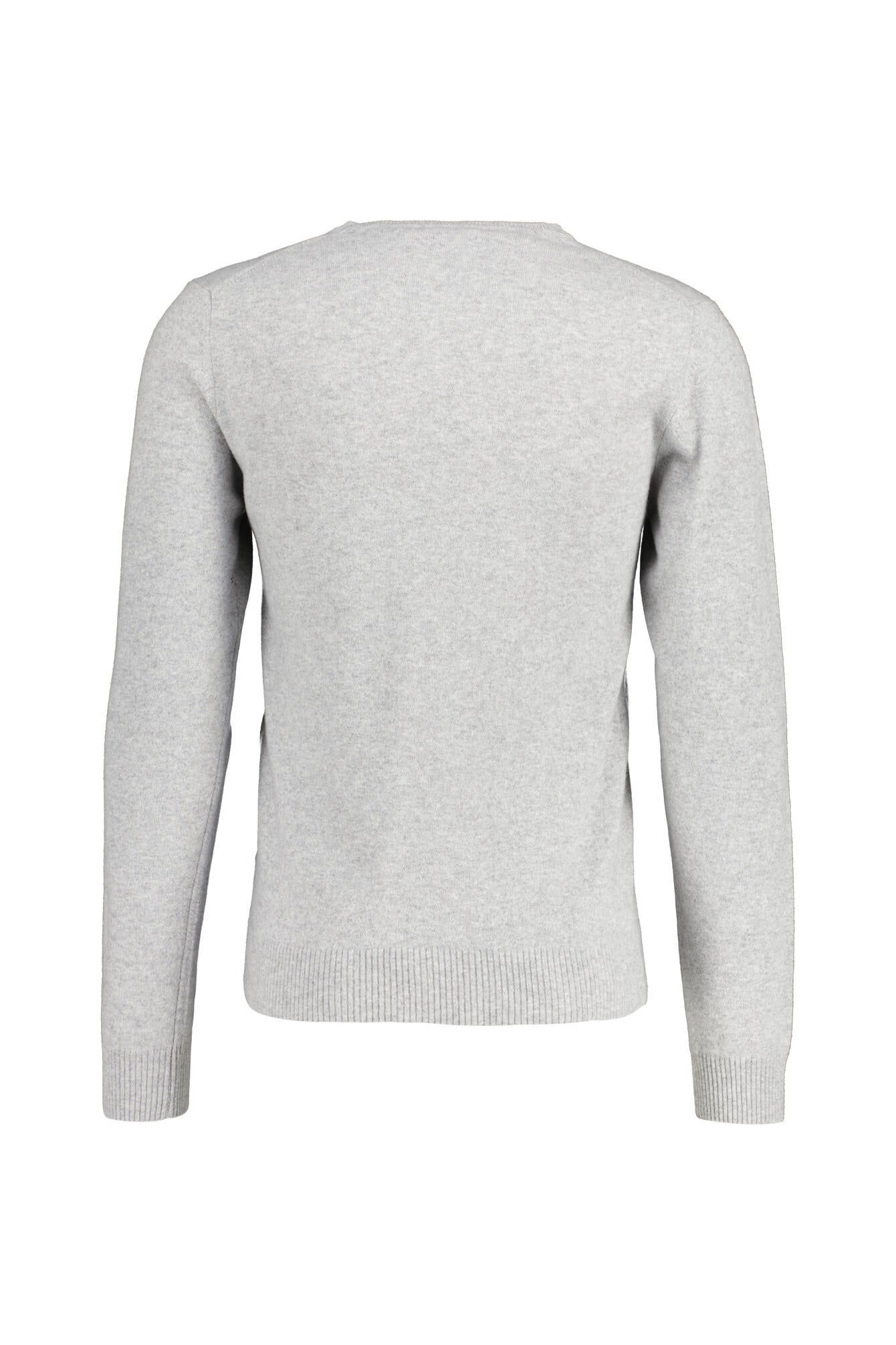 Strickpullover aus Marinowolle - 0011 - Grau